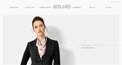 Desktop Screenshot of boleroeveline.com